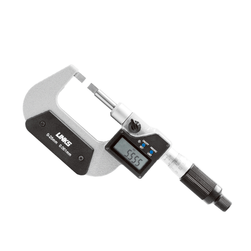 哈量数显叶片千分尺