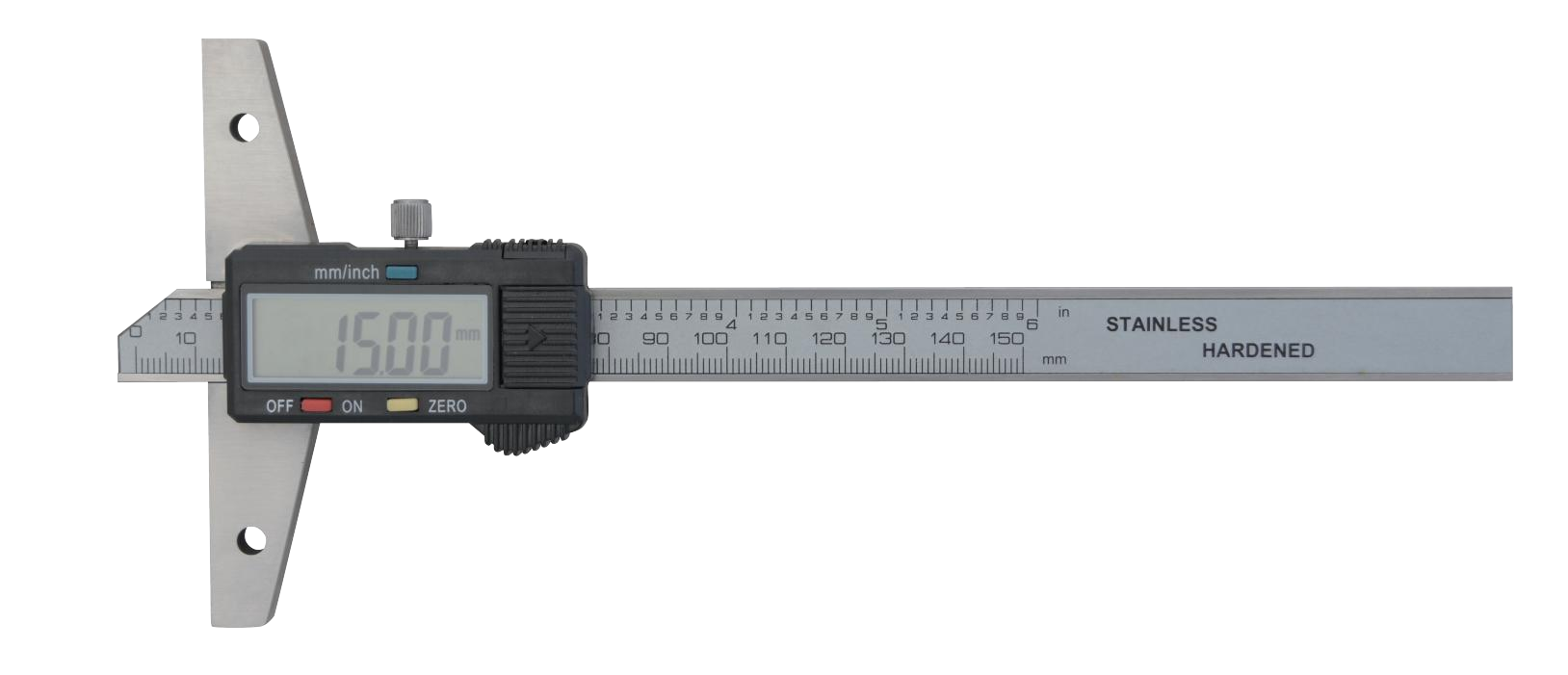 青量数显深度卡尺