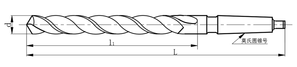 上工锥柄加长麻花钻